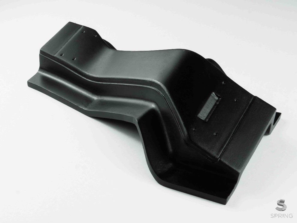 stampo per un supporto in carbonio